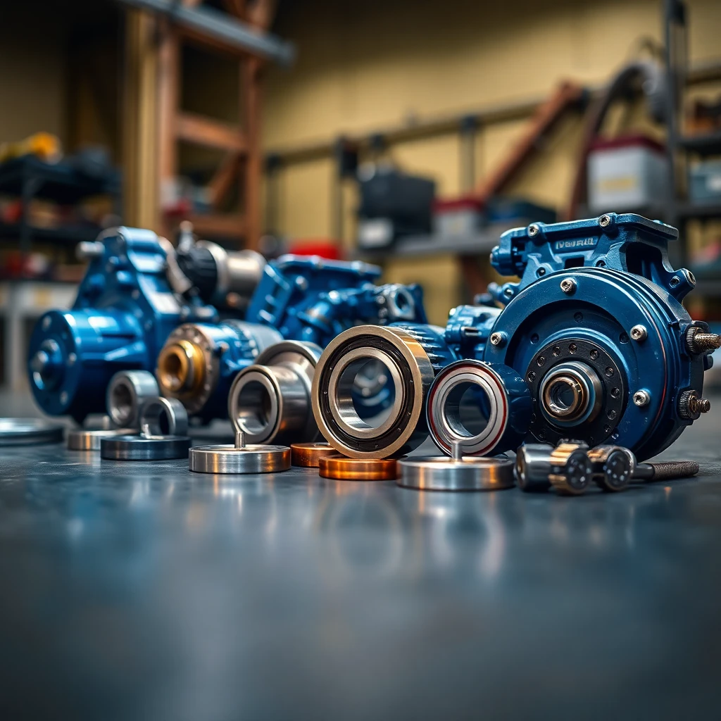 Parts Busters workshop and auto parts